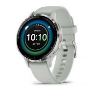 (010-02785-01G) ����� ���� Garmin, Venu 3S Sage Gray Passivated 
