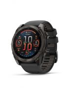 (010-02905-63G) Fenix 8 51mm AMOLED Saph Carbon Gray DLC Titanium Black-Pebble Grey Sln